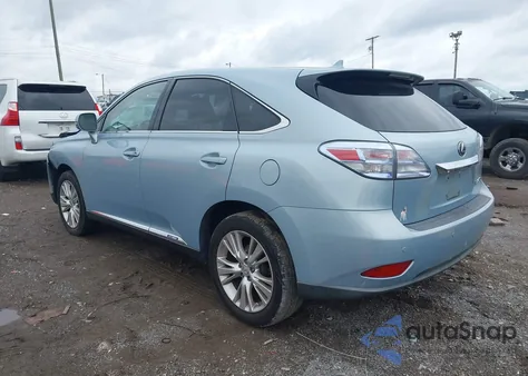 2012 Lexus Rx 450H from USA, damaged, VIN JTJZB1BA6C2006114